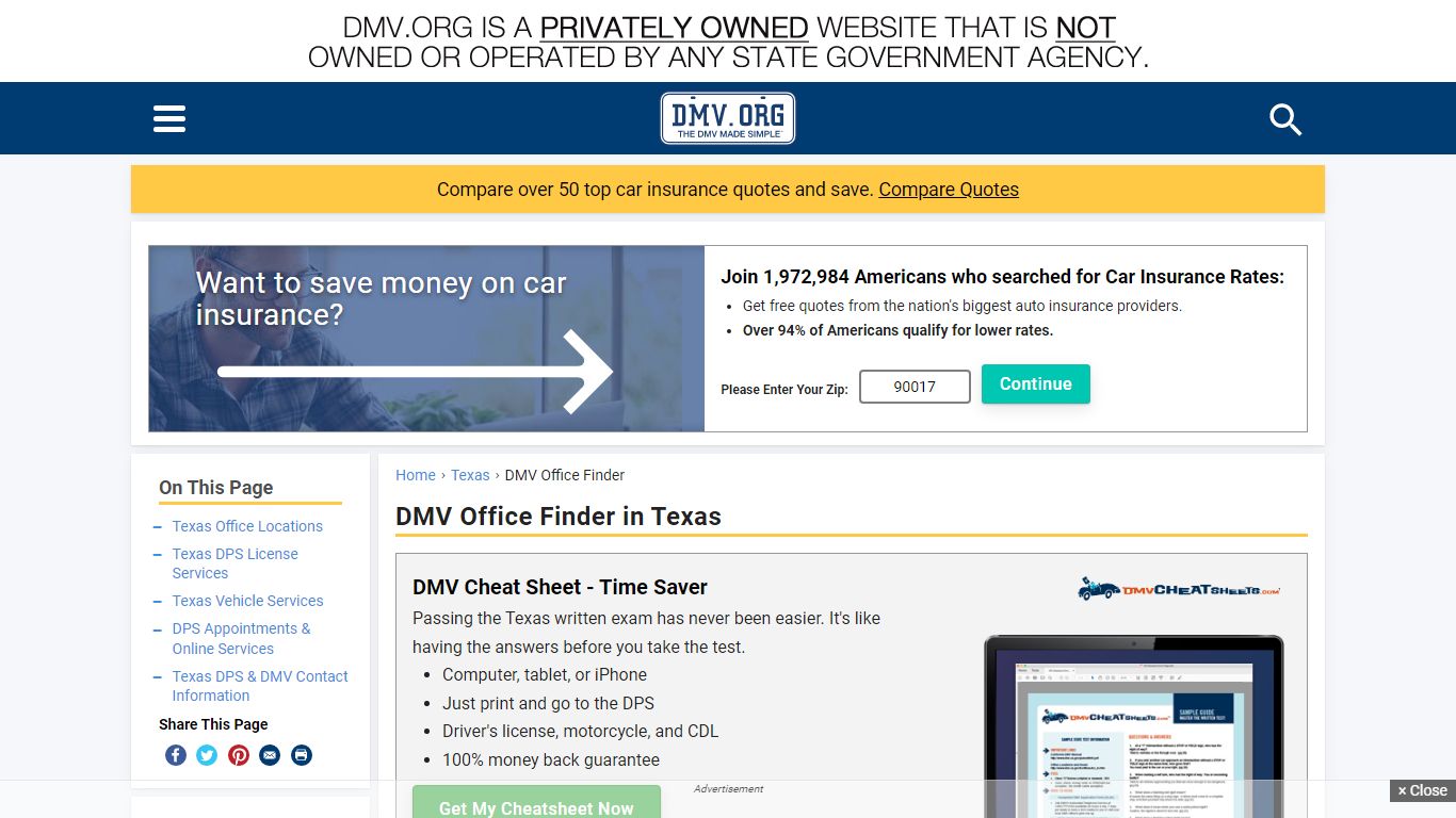 Texas DPS & DMV Locations & Opening Hours Near Me | DMV.ORG